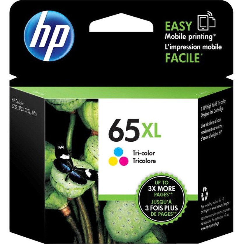 65XL TRI-COLOR INK N9K03AA