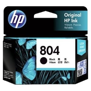 HP 804 BLACK ORIGINAL INK CARTRIDGE
