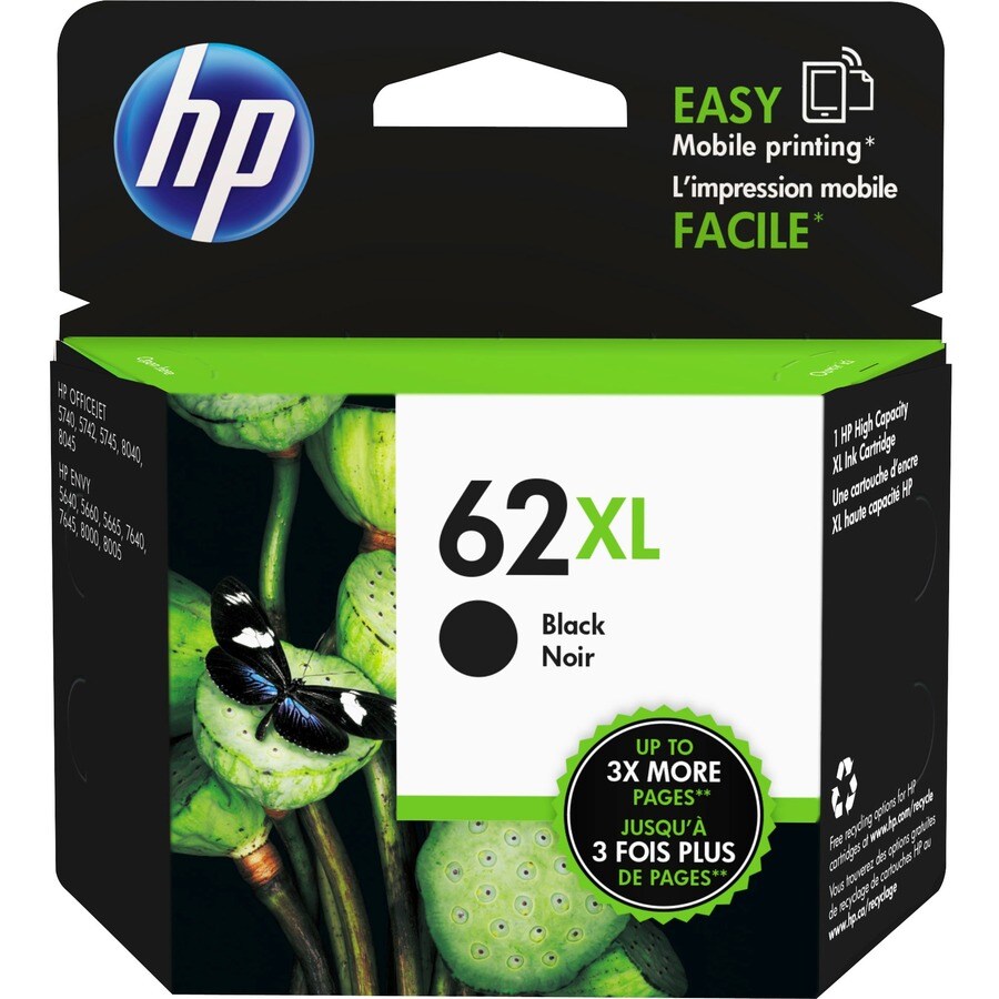 62XL BLACK INK CART C2P05AA