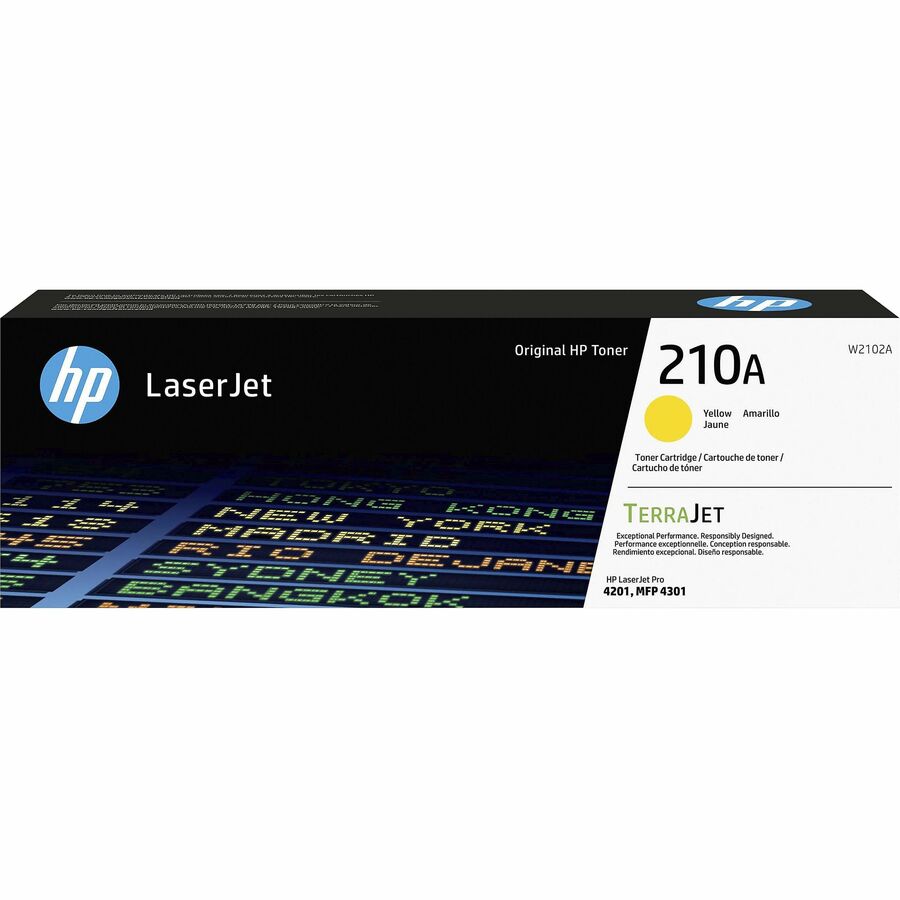 210A YELLOW ORIGINAL LASERJET TONER CAR