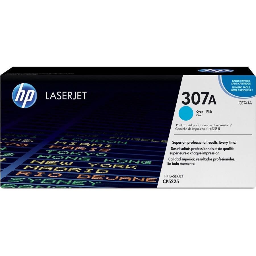 307A CYAN LJ TONER CART CE741A