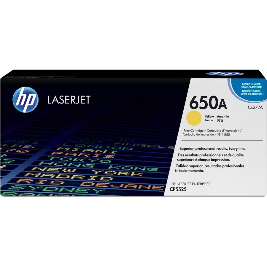 650A YELLOW LJ TONER CART CE272A.