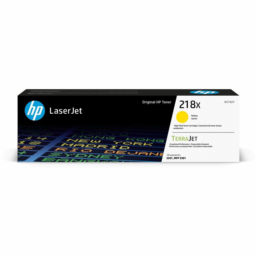 HP 218X YLW LASERJET TONER CARTRIDGE