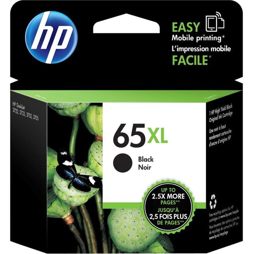 65XL BLACK INK N9K04AA