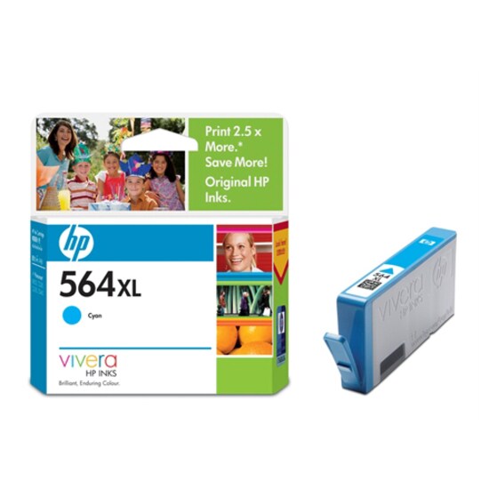 HP 564XL CYAN INK CB323WA