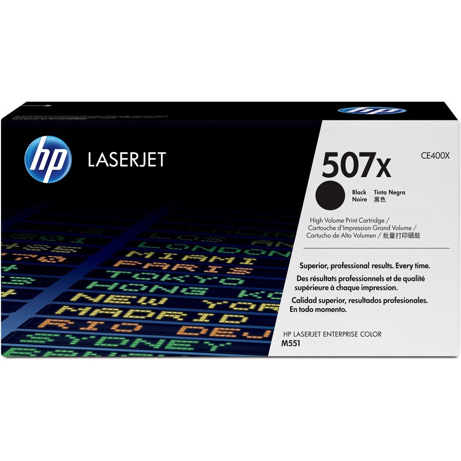 507X BLACK HY LJ TONER CART CE400X