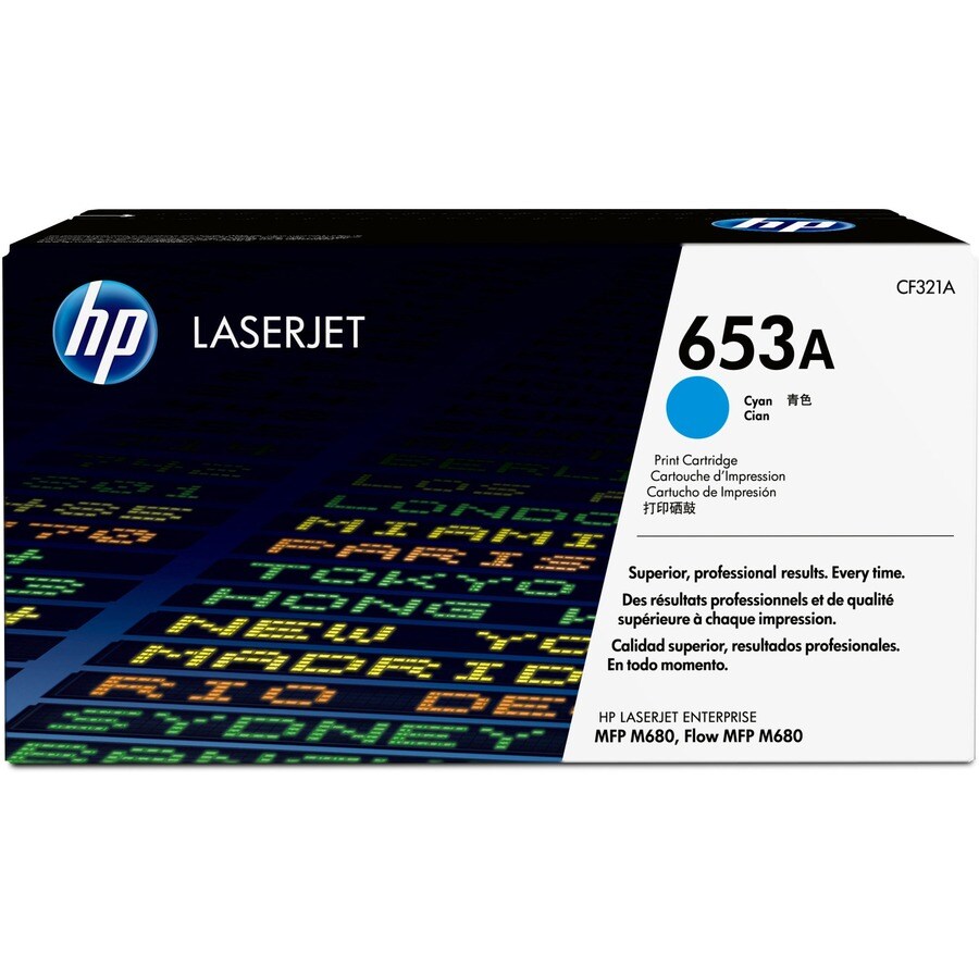 653A CYAN LJ TONER CART CF321A