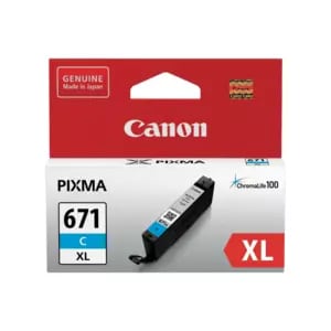 CLI671XLC CYAN EXTRA LARGE INK TANK