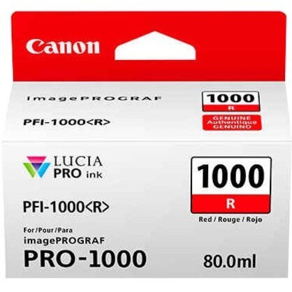 PFI1000R RED INK TANK