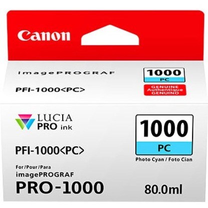 PFI1000PC PHOTO CYAN INK TANK