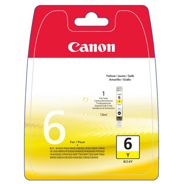 BCI6Y YELLOW INK TANK