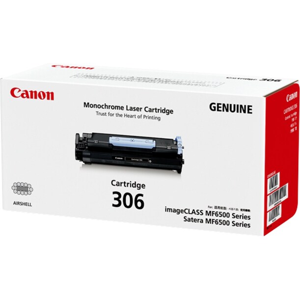 CART306 BLACK TONER MF6550
