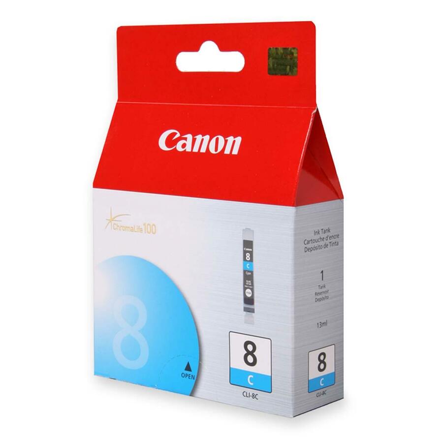 CYAN INK CART CLI8C FOR IP4200 4300 4500