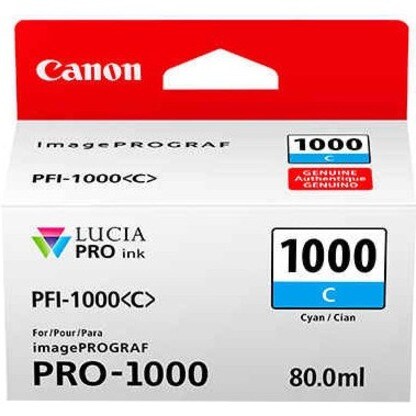 PFI1000C CYAN INK TANK