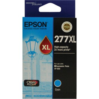 277XL High Cap Claria Photo HD Cyan Ink