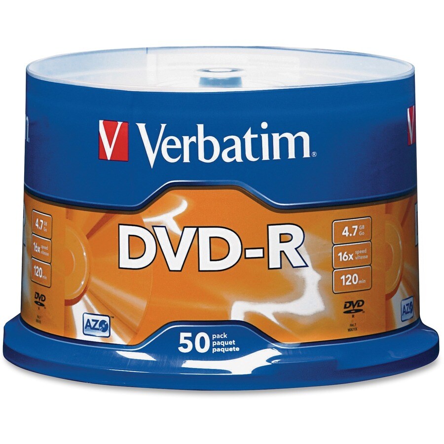 DVD-R 50Pk Spindle-4.7GB 16x