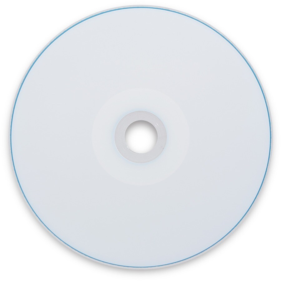 CD-R 80 Min WHT Wide THERM 100 Pk 52x