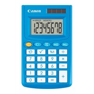 POCKET SIZED CALCULATOR 8 DIGITS - BLUE