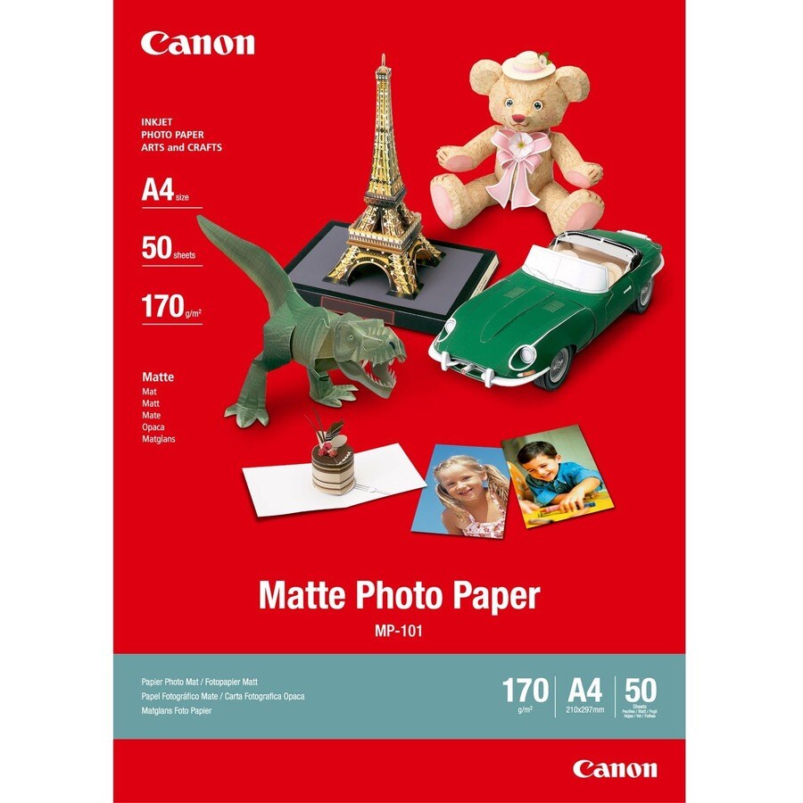 MP101 A4 50 SHEETS 170 GSM MATTE PAPER