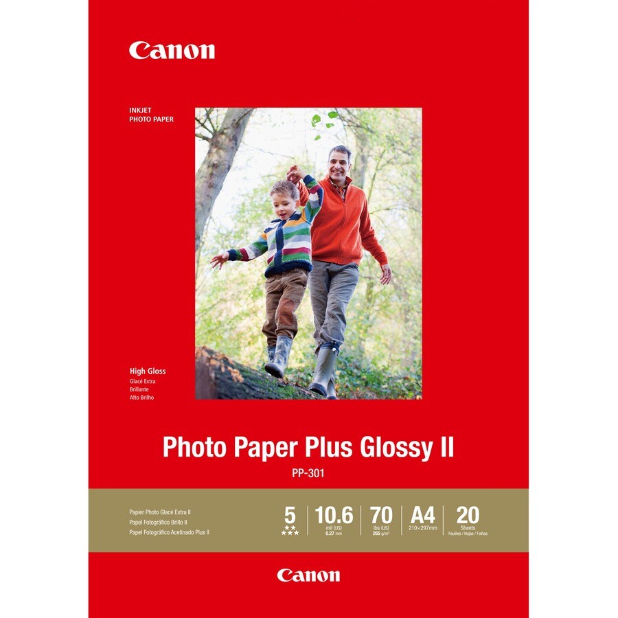 PP301A4 20 SHEETS A4 265 GSM PHOTO PAPER