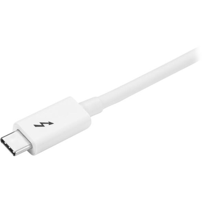 1m Thunderbolt 3 Cable 20Gbps - White