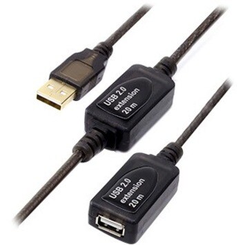 20M USB 2.0 ACTIVE EXTENSION TYPE A TO T