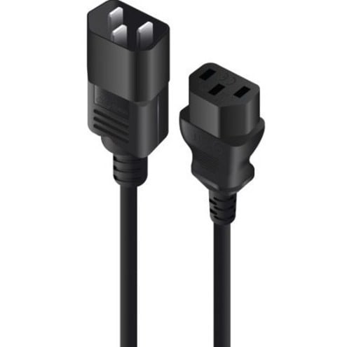 5M IEC C13 TO C14 PWR EXT CORD MTOF BLK