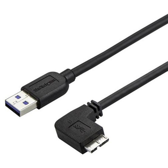 0.5m 20in Slim Micro USB 3.0 Cable - M/M