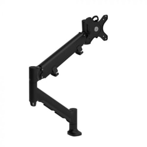 HEAVY DUTY MONITOR ARM C-CLAMP - BLACK