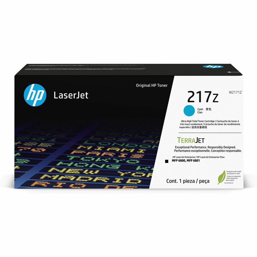 HP 217Z Cyn Original LaserJet Toner Crtg