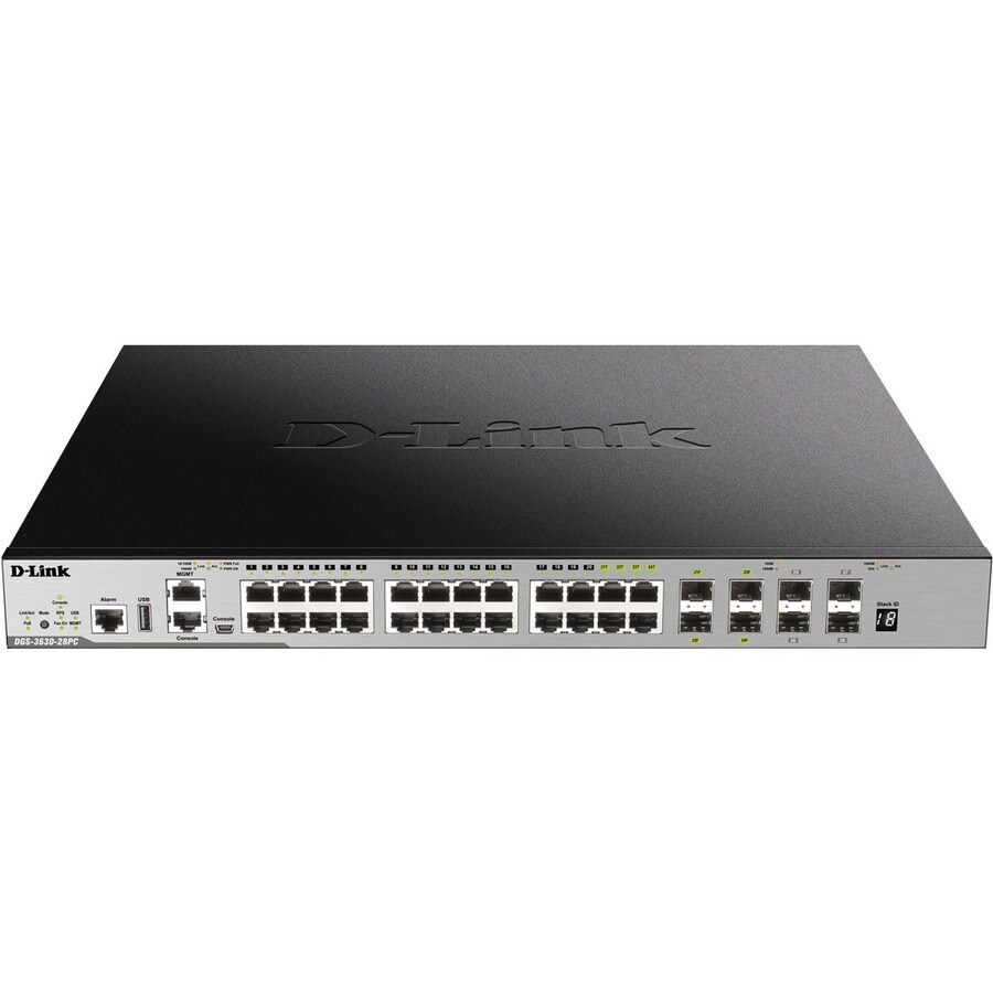 28-PORT GB XSTACK LAY3+ MGD STACK SWITCH
