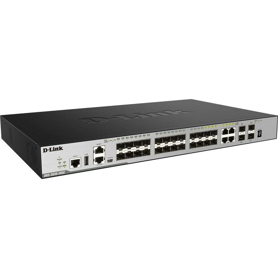 28-PORT GB XSTACK LAY3+MGD STACK SWITCH