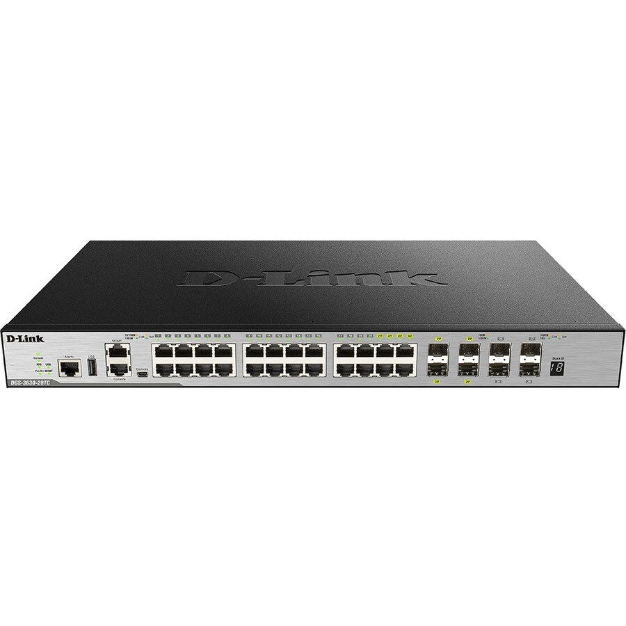 28-PORT GB XSTACK LAY3+MGD STACK SWITCH
