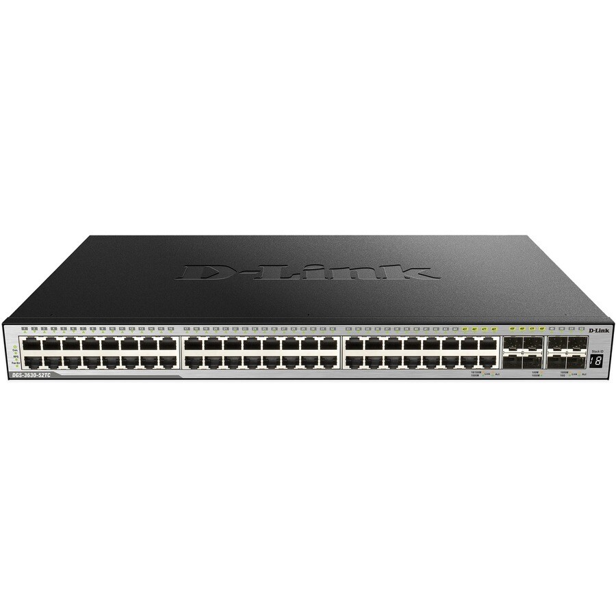 52PORT GB XSTACK LAY3+ MGD STCKPOE SWTCH