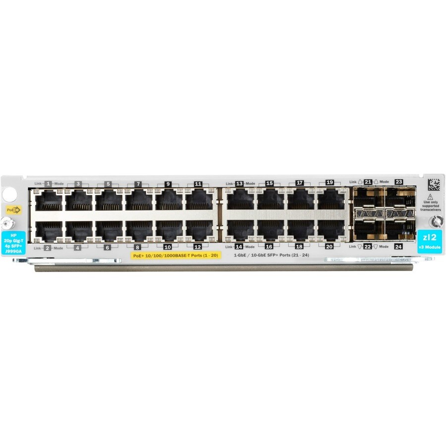 HP 20P POE+ / 4P SFP+ V3 ZL2 MOD