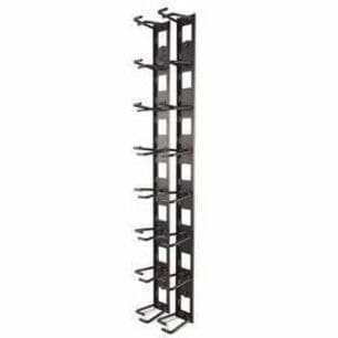 Vertical Cable Organizer. 8 Cable Rings.