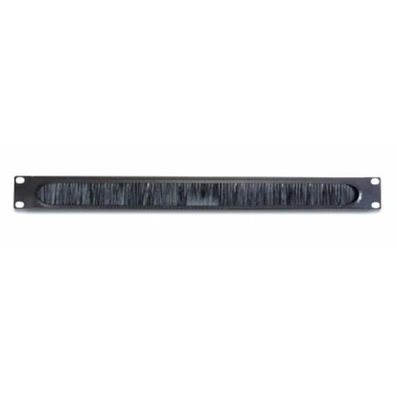 Horizontal Cable Organizer 1U w/brush st