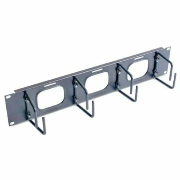 Horizontal Cable Organizer 2U w/pass thr