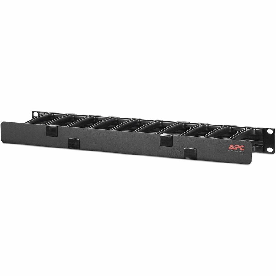 Horizontal Cable Manager. 1U x 4IN Deep.