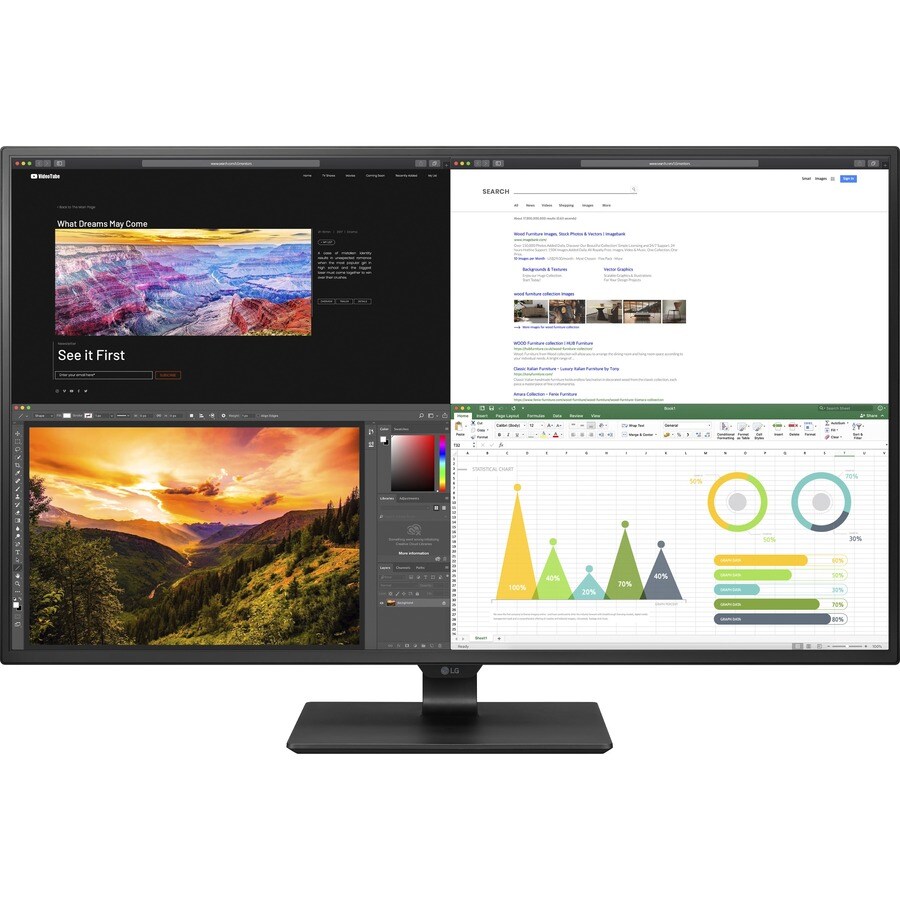 43 4K UHD IPS USB-C HDR 10 MONITOR